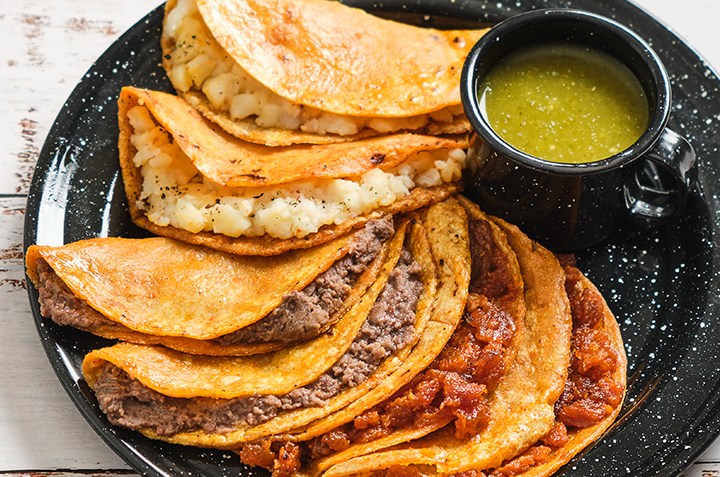 Tacos de canasta para oficina